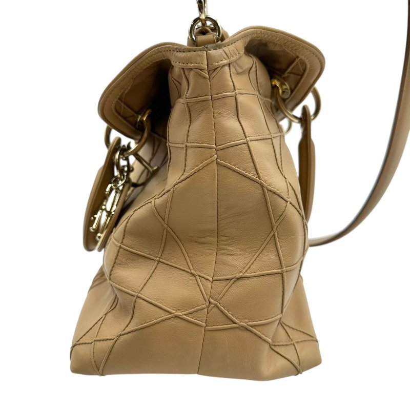 【美收精品】DIOR 米色手提包 C-31【隔月月中將轉賣至日本 上架期限30天】-3