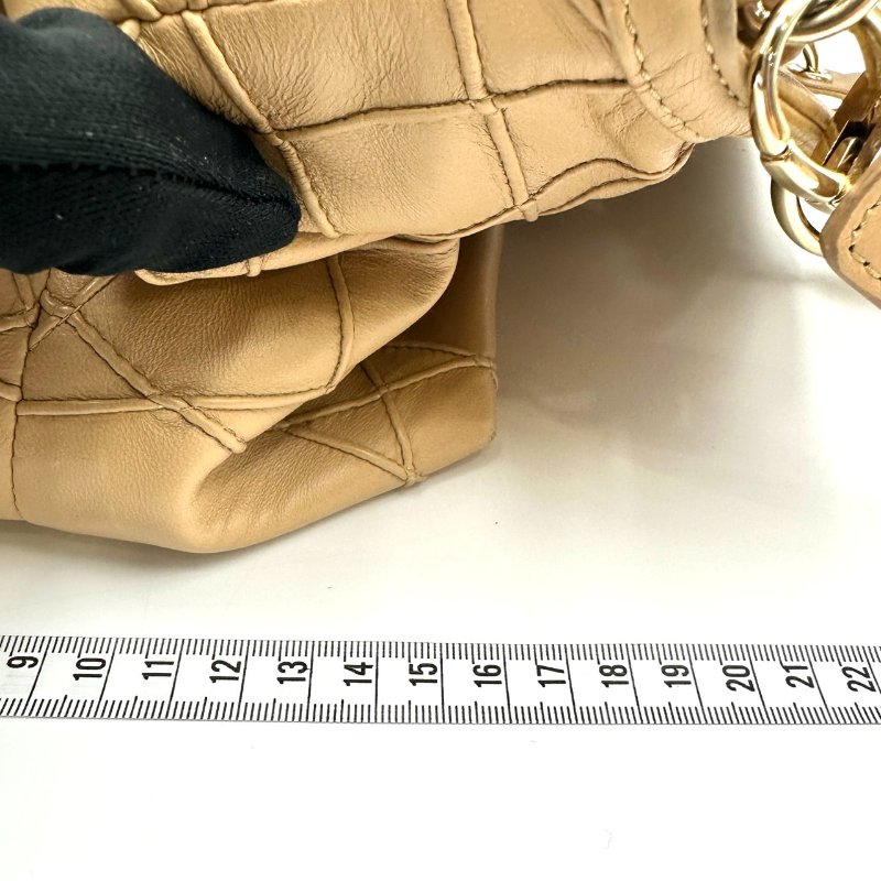 【美收精品】DIOR 米色手提包 C-31【隔月月中將轉賣至日本 上架期限30天】-16