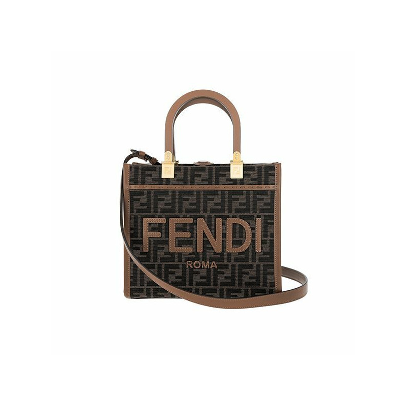 FENDI Sunshine Rome 字母標誌小號手提包 8BH394 ALVY F1GE3-0