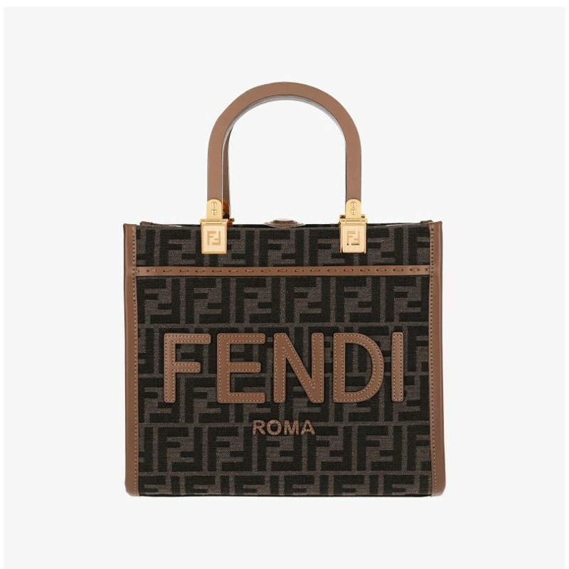 FENDI Sunshine Rome 字母標誌小號手提包 8BH394 ALVY F1GE3-1