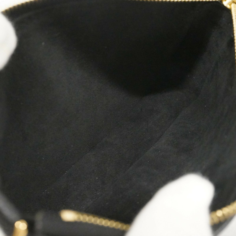 路易威登 Monogram Empreinte 雙色迷你手拿包配件 M80732 黑色/米色 女式-3