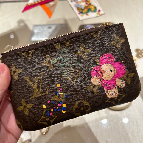 Louis Vuitton LV Vivienne 鎖匙零錢包S M27045