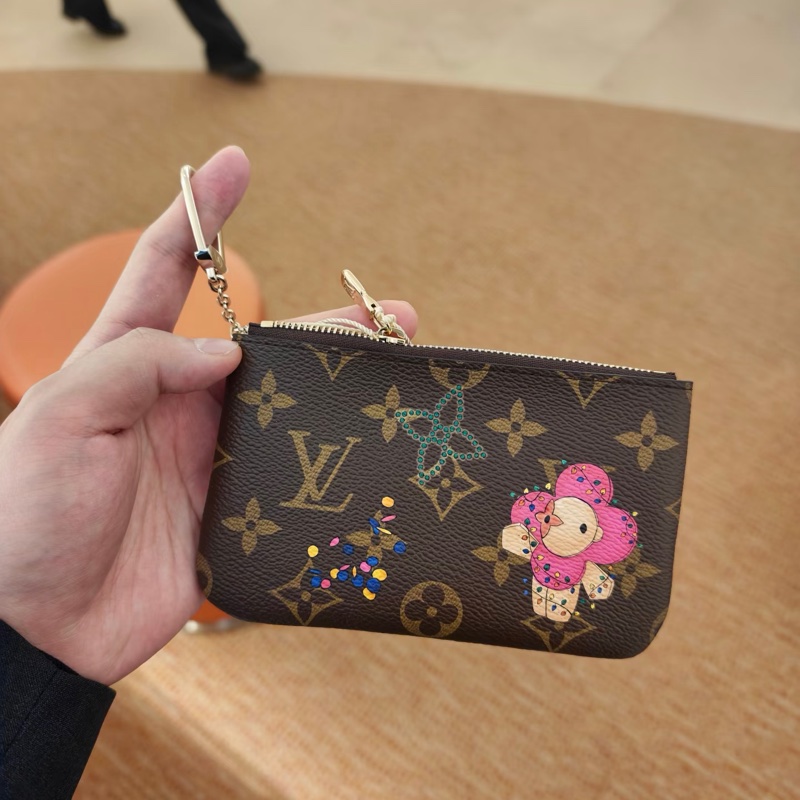 Louis Vuitton LV Vivienne 鎖匙零錢包S M27045-2