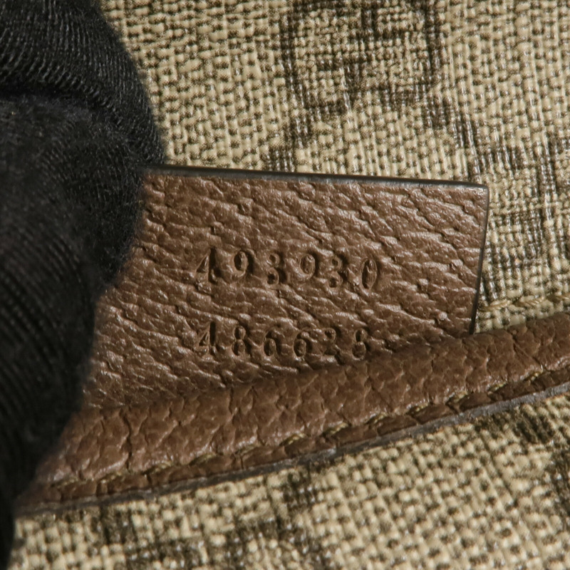 GUCCI 塗層帆布GG Supreme Waist Bag金扣腰包-10