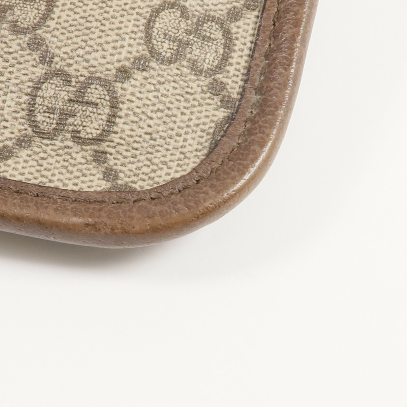 GUCCI 塗層帆布GG Supreme Waist Bag金扣腰包-14