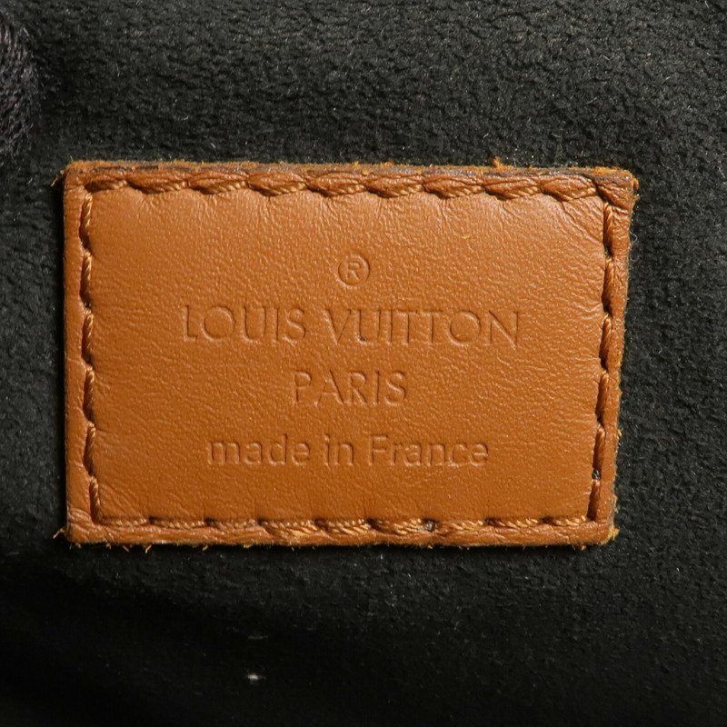 LOUIS VUITTON Monogram Reverse Dauphine MM金扣肩背袋-12