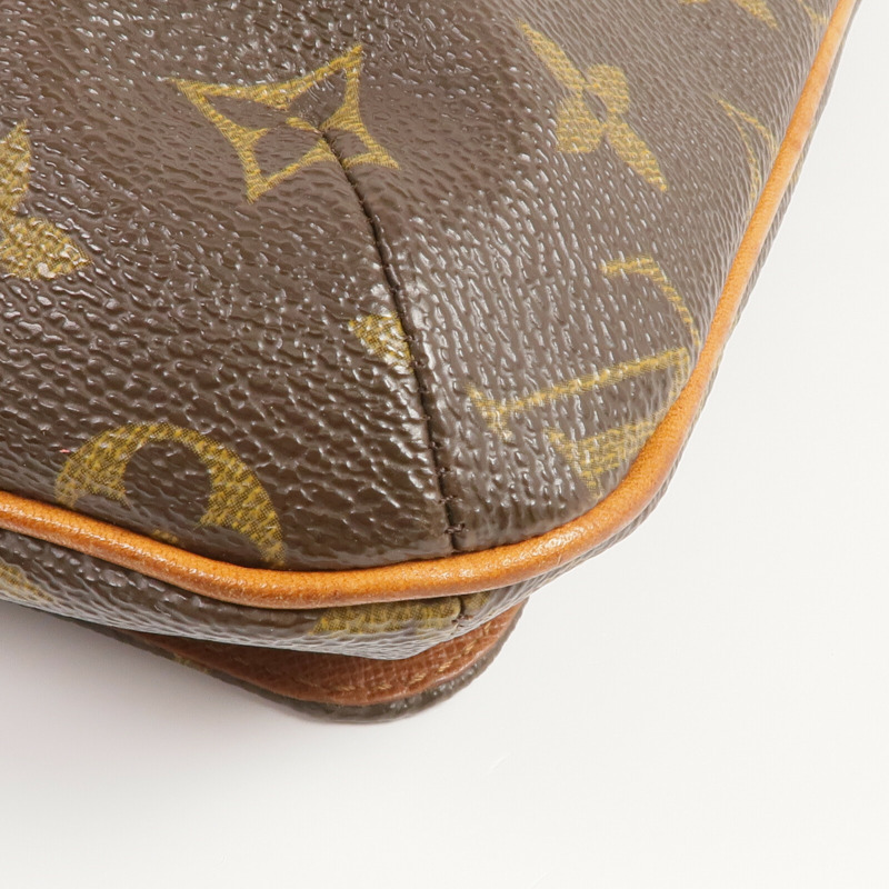 LOUIS VUITTON Monogram Musette Salsa金扣肩背袋棕色-7