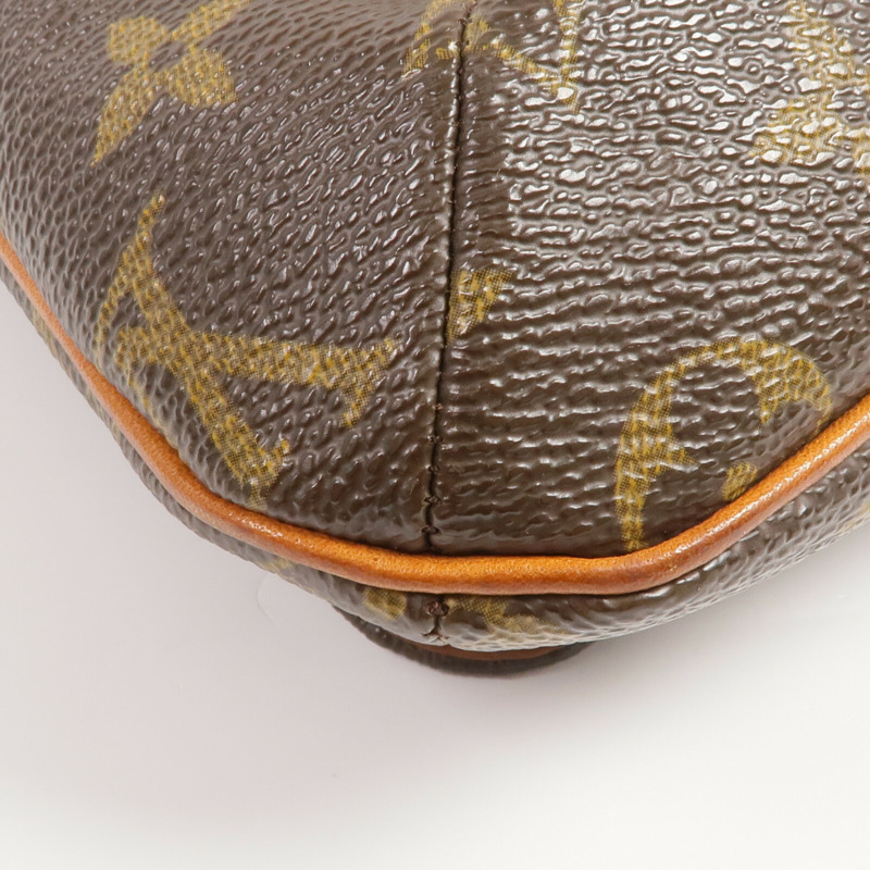 LOUIS VUITTON Monogram Musette Salsa金扣肩背袋棕色-8