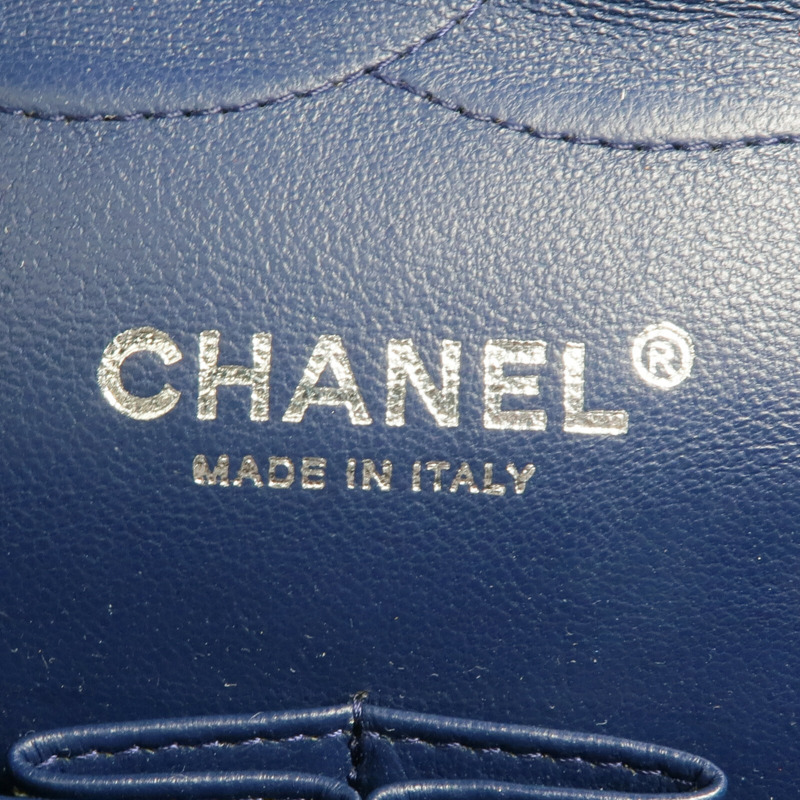 CHANEL 牛皮皮革Large Classic鏈帶肩背袋銀扣鏈帶肩背袋-13