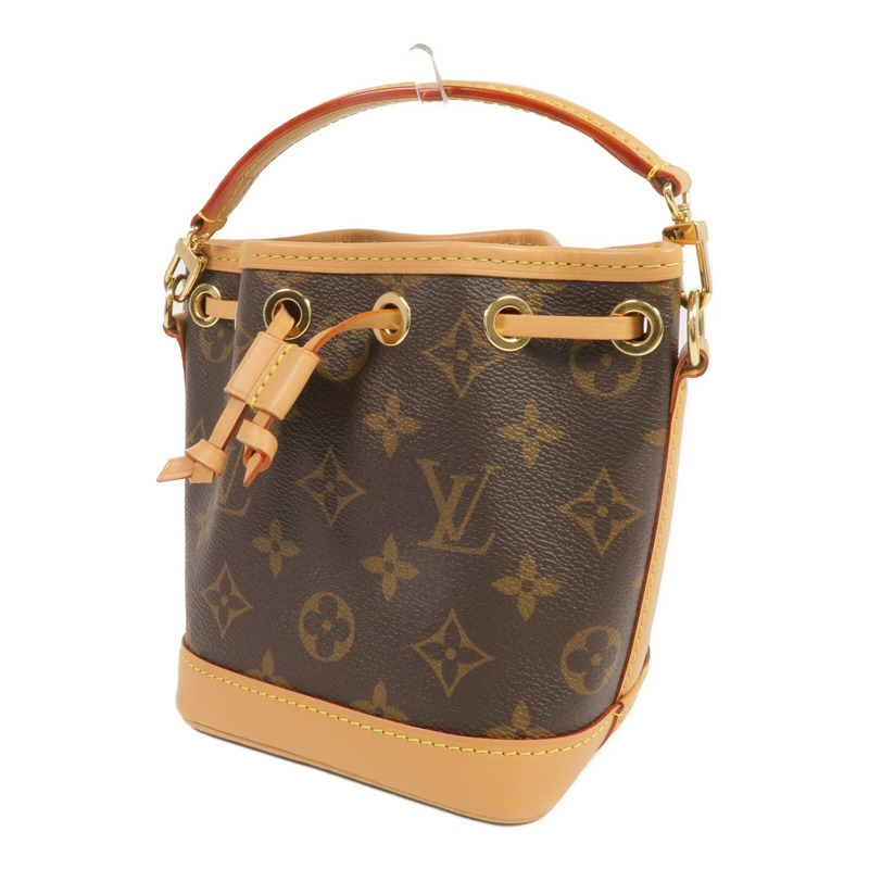 LOUIS VUITTON Monogram Nano Noe金扣手挽肩背兩用袋-2