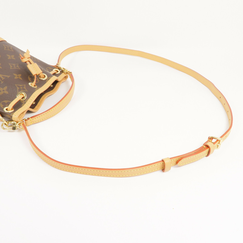 LOUIS VUITTON Monogram Nano Noe金扣手挽肩背兩用袋-4