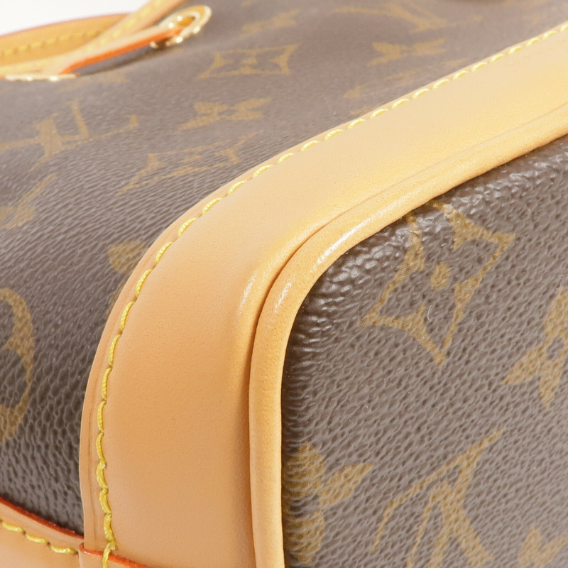 LOUIS VUITTON Monogram Nano Noe金扣手挽肩背兩用袋-8