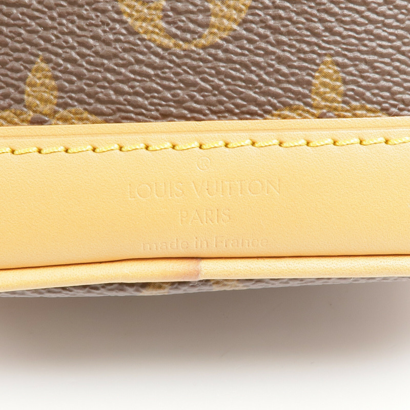 LOUIS VUITTON Monogram Nano Noe金扣手挽肩背兩用袋-12