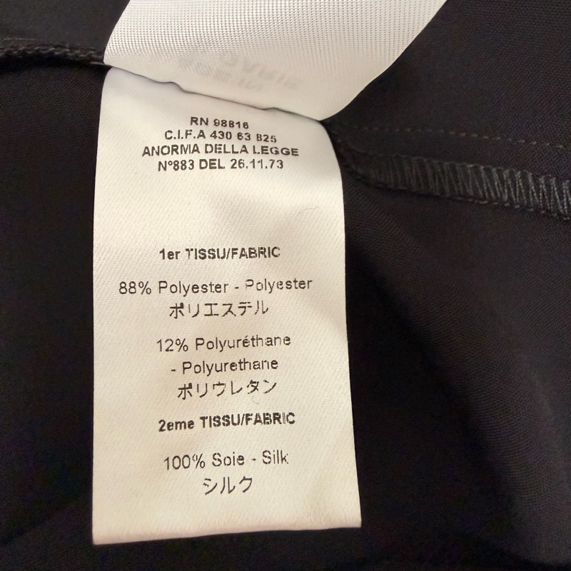 63）萬元精品Cotelac黑色雙材質拼接設計感洋裝 M-L可穿 原價12980-4