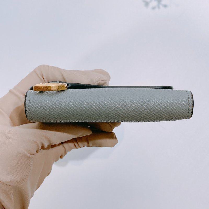 TW4580 Christian Dior 迪奧 短款 摺疊式 錢包 Saddle Lotus Wallet-4