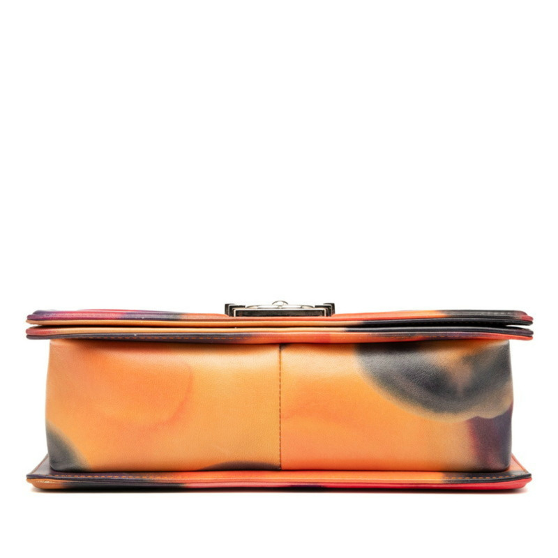 香奈兒 (CHANEL) Boy Chanel 多色塗鴉花卉圖案皮革單肩包（女士）-2