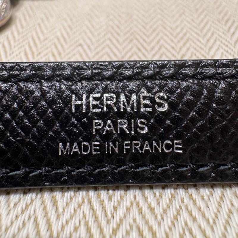 【優雅權力象徵、經典不敗凱莉包】Hermès Kelly 32cm｜黑色 EP皮 銀扣｜A刻 2017年份-5