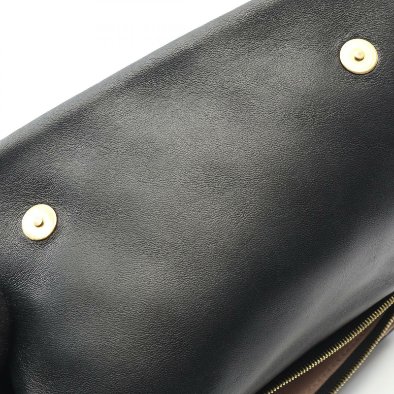 路易威登 Pochette Coussin Monogram 壓花黑色單肩背包 M82116 羊皮（綿羊皮）黑色二手-8