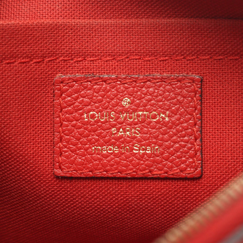 路易威登 Pallas 手拿包/肩背包 M41638 Monogram 帆布 紅色 二手-3