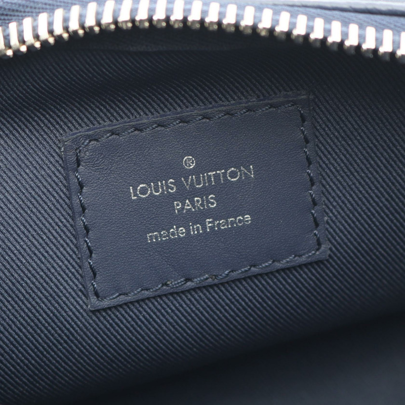 路易威登 Keepall XS 單肩手提包 M57844 水彩 Monogram 海軍藍 二手-3