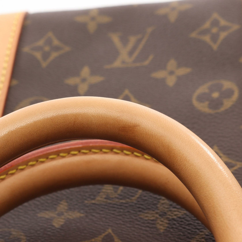 路易威登 Keepall55 手提包 M41424 Monogram 帆布棕色二手男女通用 LV-8