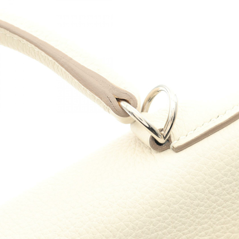 愛馬仕 Kelly 32 肩背包，Togo 皮革，白色，二手，女士，T SHW-7