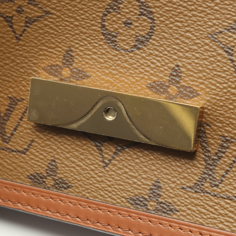 路易威登 Portefeuille Dauphine 鏈條肩背包 M68746 Monogram Reverse-5
