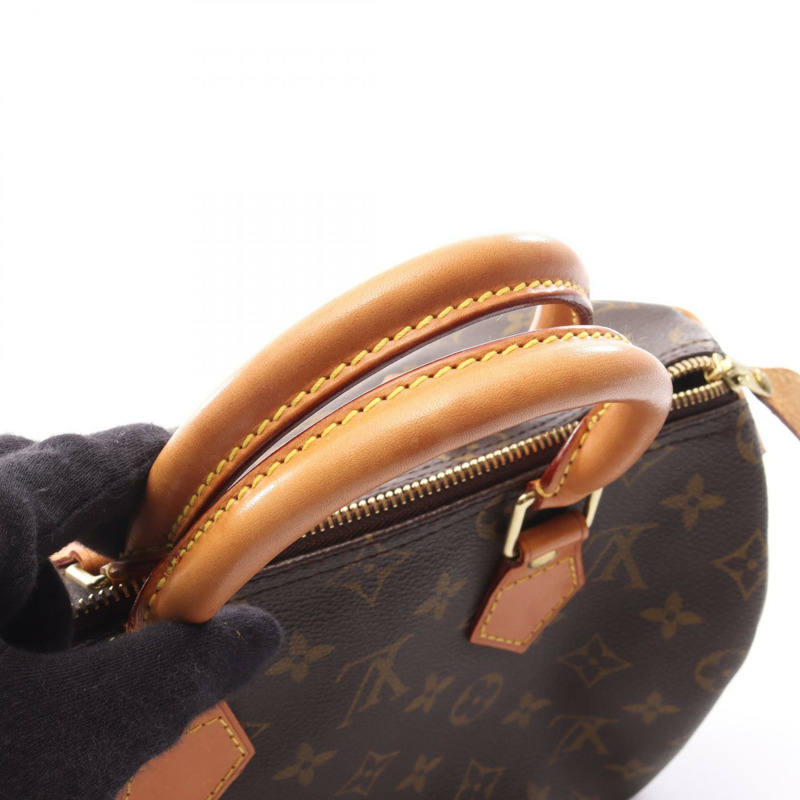 路易威登 Speedy 25 手提包 M41528 Monogram 帆布皮革棕色二手女士-9
