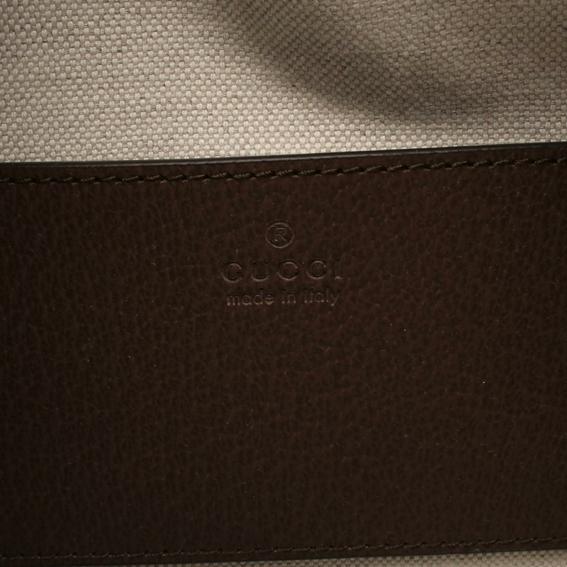 GUCCI Ophidia 迷你手提包 772157 帆布 米棕色 二手-3