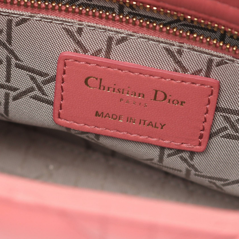 Christian Dior LADY DIOR MY ABCDIOR 小單肩手提包 18-MA-1129 皮革 CD-3