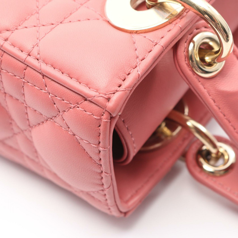 Christian Dior LADY DIOR MY ABCDIOR 小單肩手提包 18-MA-1129 皮革 CD-5