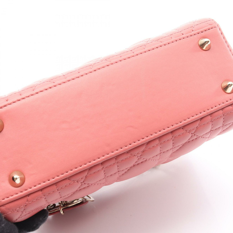 Christian Dior LADY DIOR MY ABCDIOR 小單肩手提包 18-MA-1129 皮革 CD-6