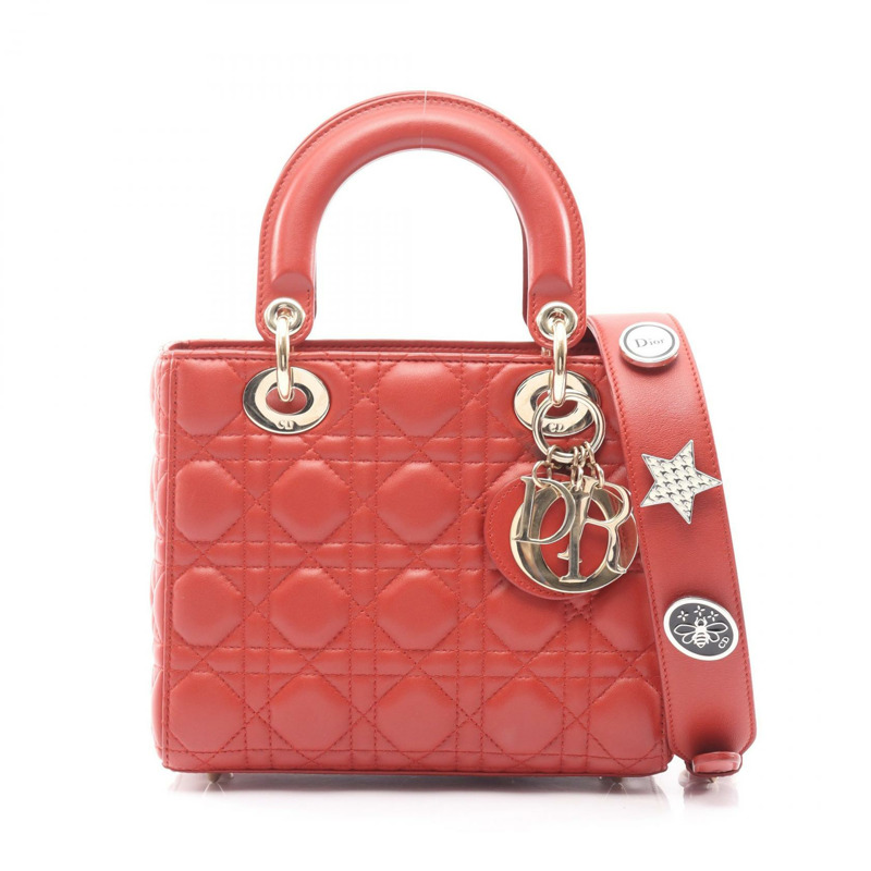 Christian Dior LADY DIOR MY ABCDIOR 小號 Cannage 單肩手提包 29-MA-1107 CD-0