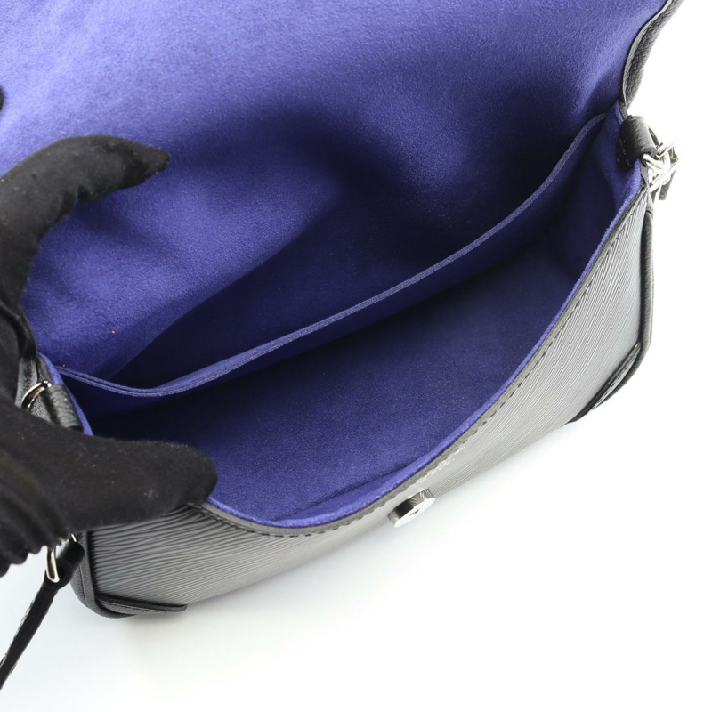 路易威登 Buci NM 單肩斜背包 M59386 Epi 皮革黑色二手女款-2