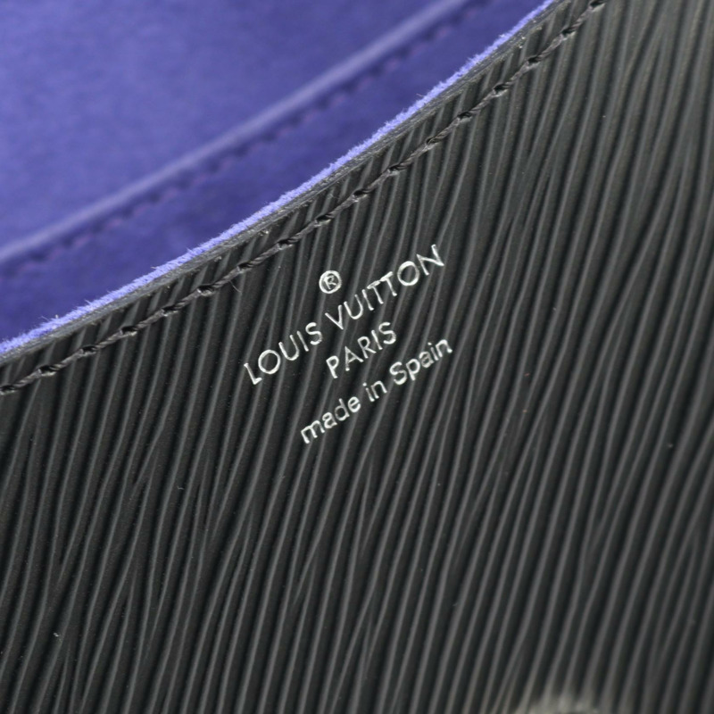 路易威登 Buci NM 單肩斜背包 M59386 Epi 皮革黑色二手女款-3