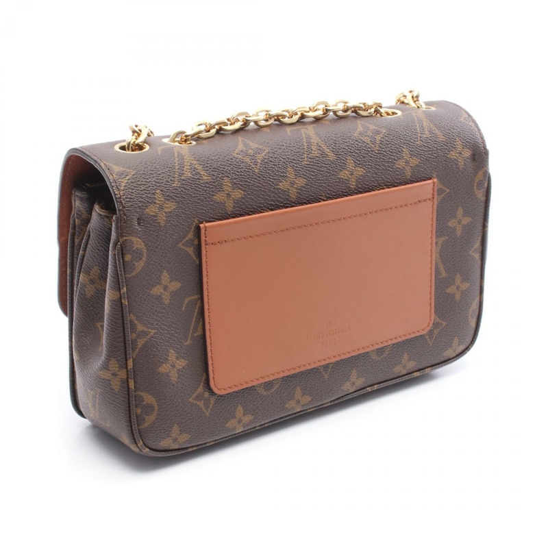 路易威登 Marceau 單肩包 M46127 Monogram 帆布皮革棕色二手 LV-1