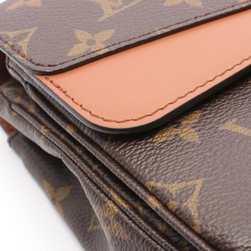路易威登 Marceau 單肩包 M46127 Monogram 帆布皮革棕色二手 LV-5