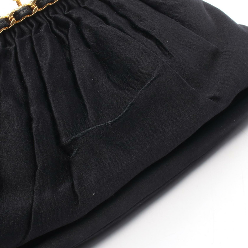 香奈兒鏈肩挎包 黑色 二手 女士 金色五金 CC Coco-6