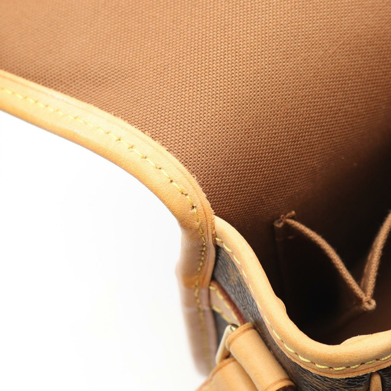 路易威登 Sologne 單肩斜背包 M42250 Monogram 皮革 棕色 二手-6