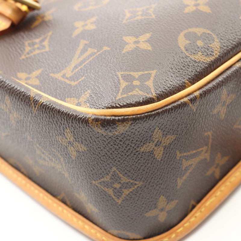 路易威登 Sologne 單肩斜背包 M42250 Monogram 皮革 棕色 二手-7