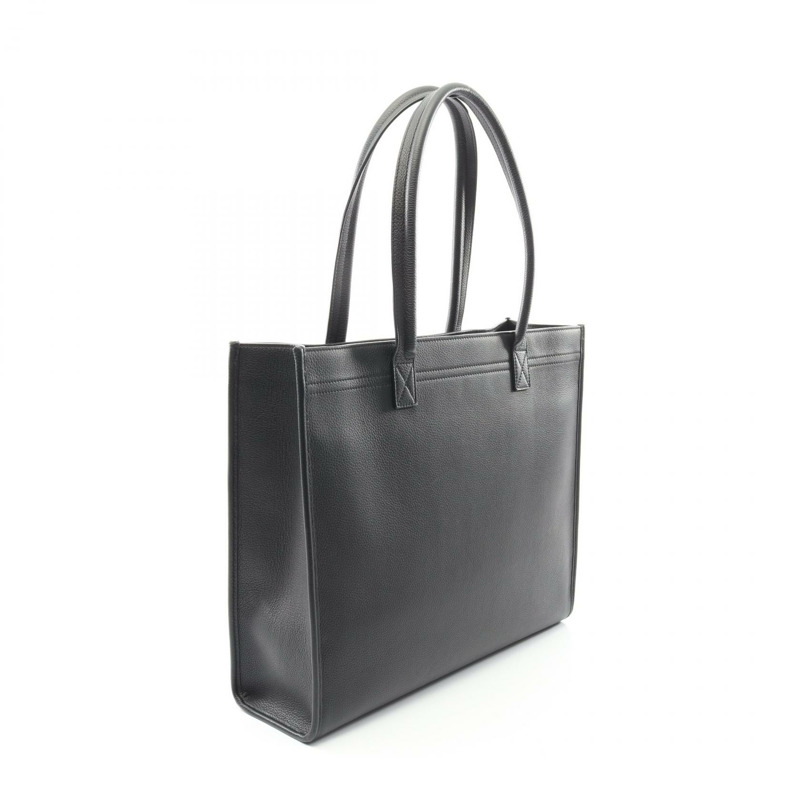 Christian Dior SAFARI 單肩托特包 1ESSH224YMJ 黑色皮革 二手 男士-1