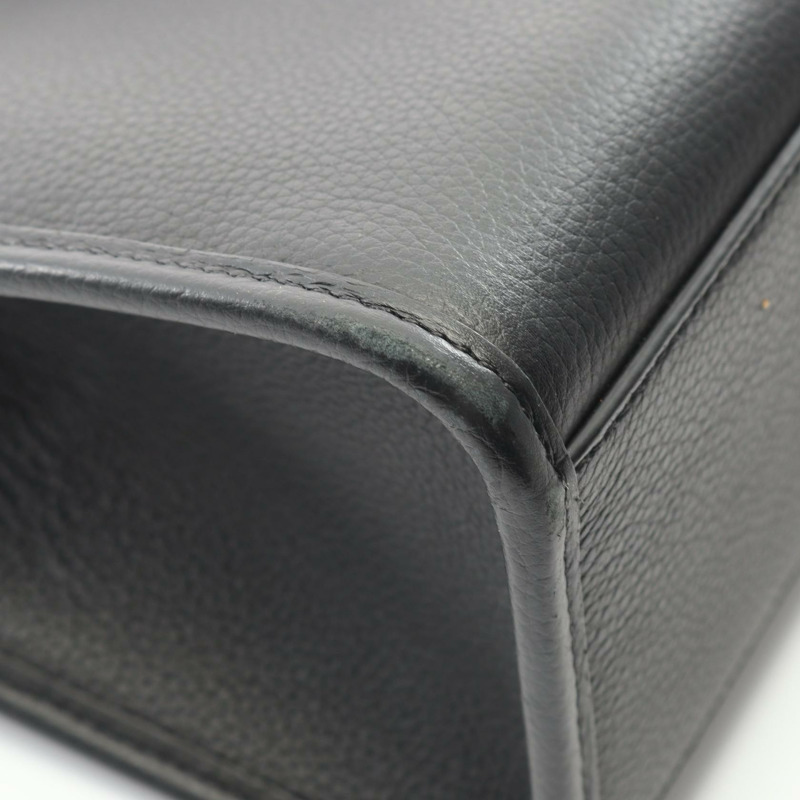 Christian Dior SAFARI 單肩托特包 1ESSH224YMJ 黑色皮革 二手 男士-5