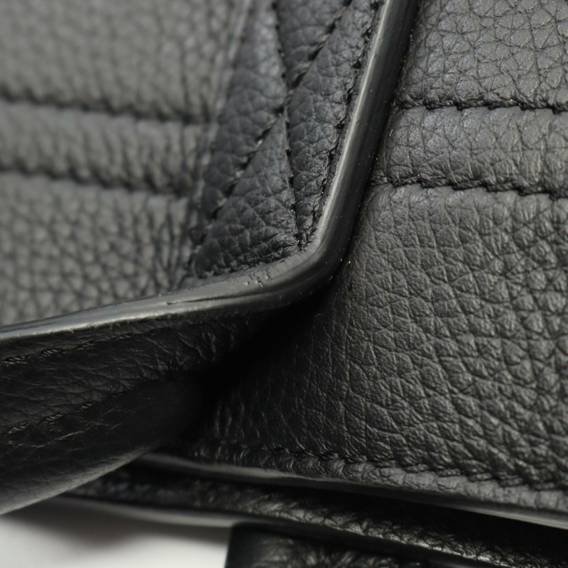 Christian Dior SAFARI 單肩托特包 1ESSH224YMJ 黑色皮革 二手 男士-8