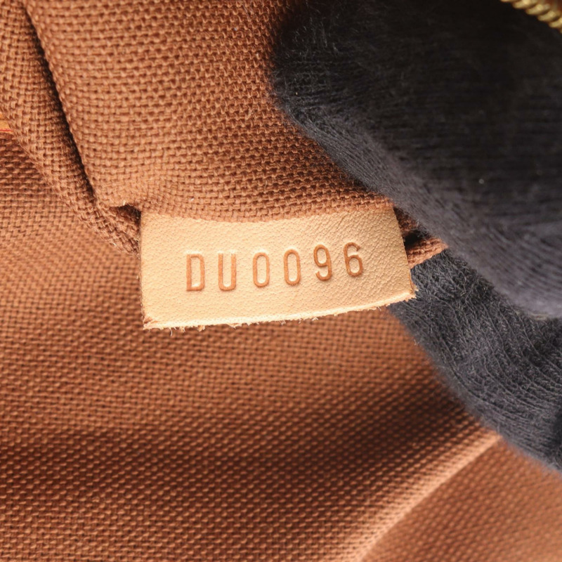 路易威登迷你環形肩背包 M51147 Monogram 皮革 棕色 二手-4