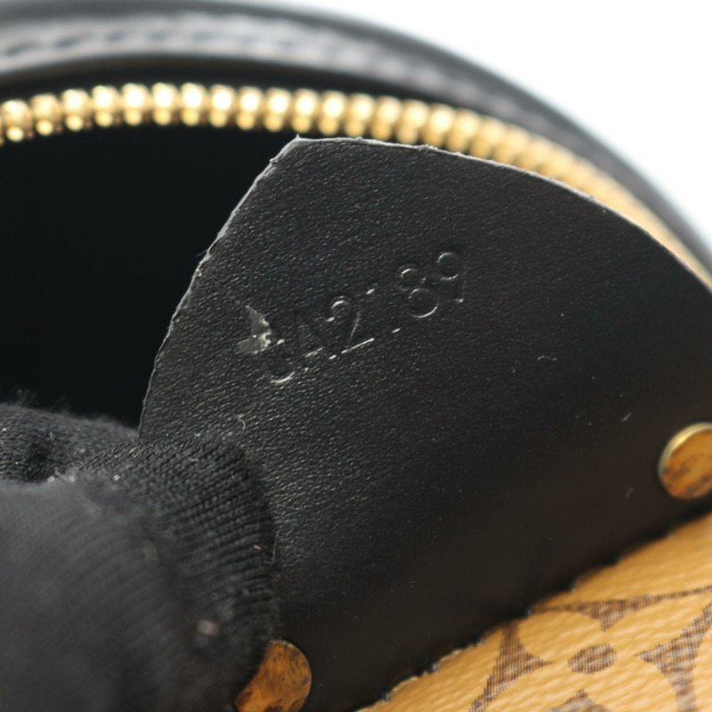 路易威登 Cannes 單肩手提包 M43986 Monogram Reverse 棕色二手女士-4