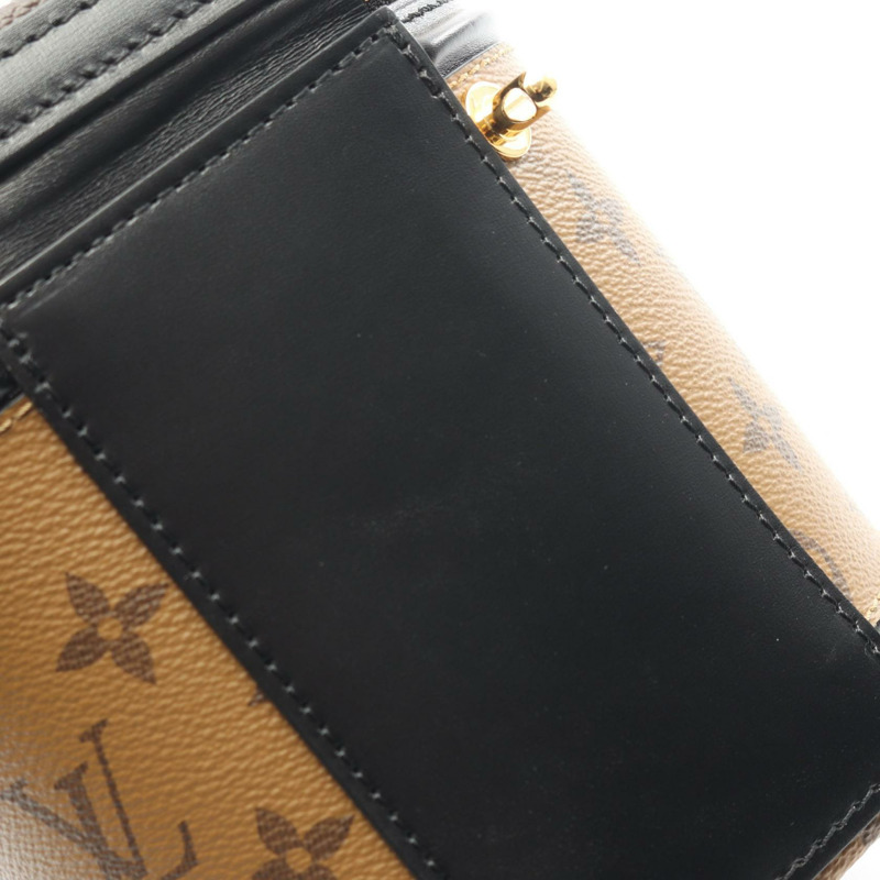 路易威登 Cannes 單肩手提包 M43986 Monogram Reverse 棕色二手女士-5