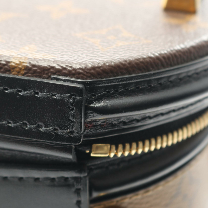 路易威登 Cannes 單肩手提包 M43986 Monogram Reverse 棕色二手女士-6