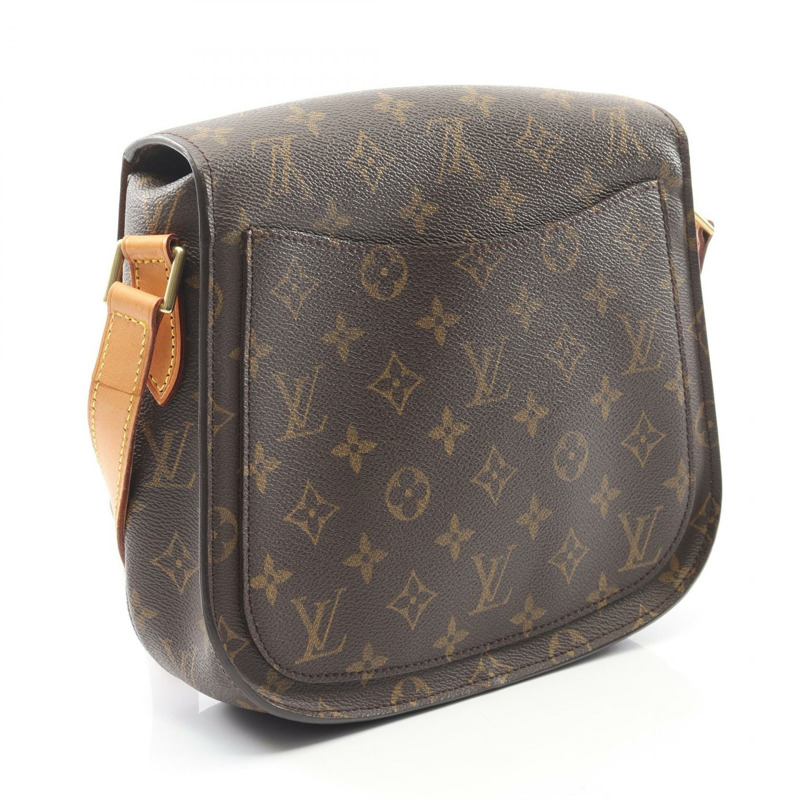 路易威登 Saint Cloud 24 肩斜背包 M51242 Monogram 二手棕色-1