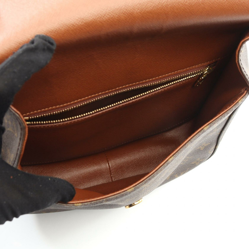 路易威登 Saint Cloud 24 肩斜背包 M51242 Monogram 二手棕色-2