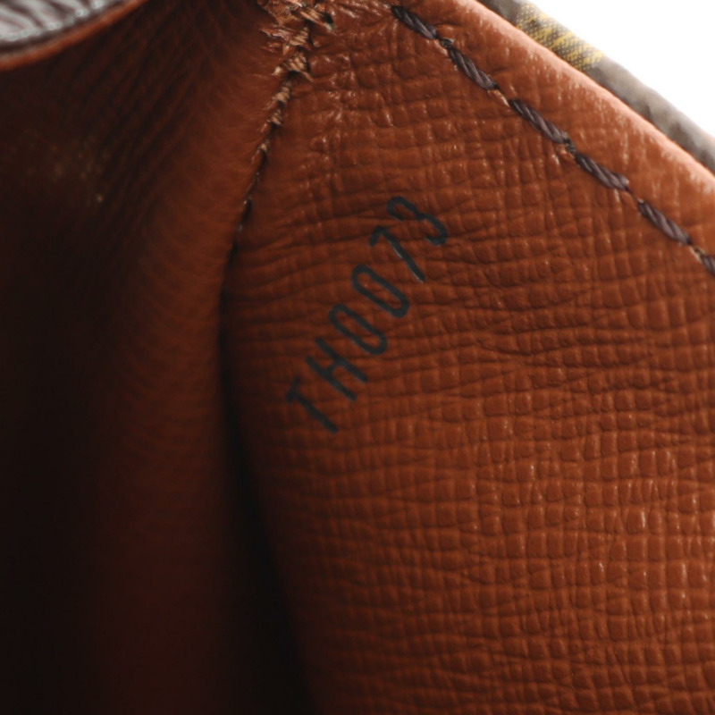 路易威登 Saint Cloud 24 肩斜背包 M51242 Monogram 二手棕色-4